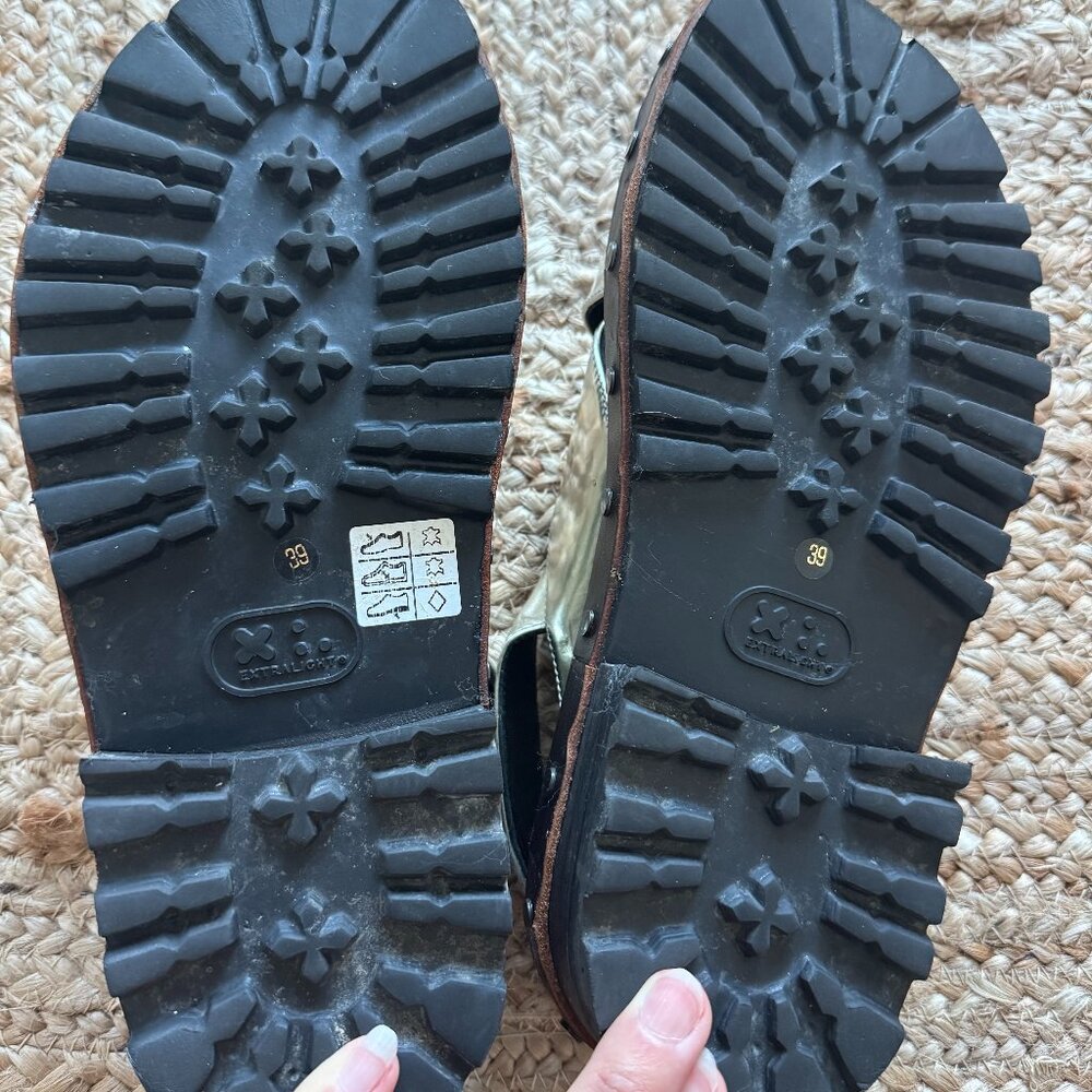 Marni Fussbett Sandals silver Leather – Size 39 / US 9 – Excellent Condition ✨ - Picture 8 of 11